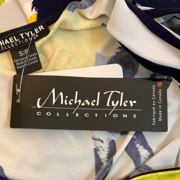 Michael Tyler Collections Sleeveless Sundress Size Small NWT Multi Print - Picture 4 of 8